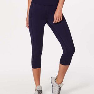 Lululemon  Fast & Free Crop ll Nulux 19"